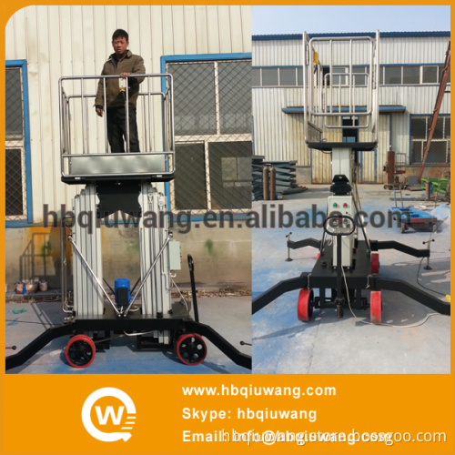 Big Wheel Dual Mast Outdoor Vertical Lift